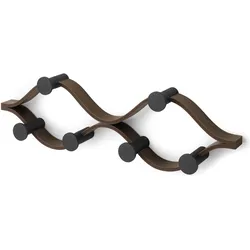 Umbra, Kleiderhaken + Wandgarderobe, Montage 6 Hook Blk/Wal