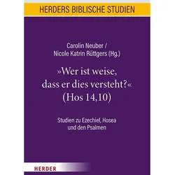 „Wer ist weise, dass er dies versteht?“ (Hos 14,10), Fachbücher