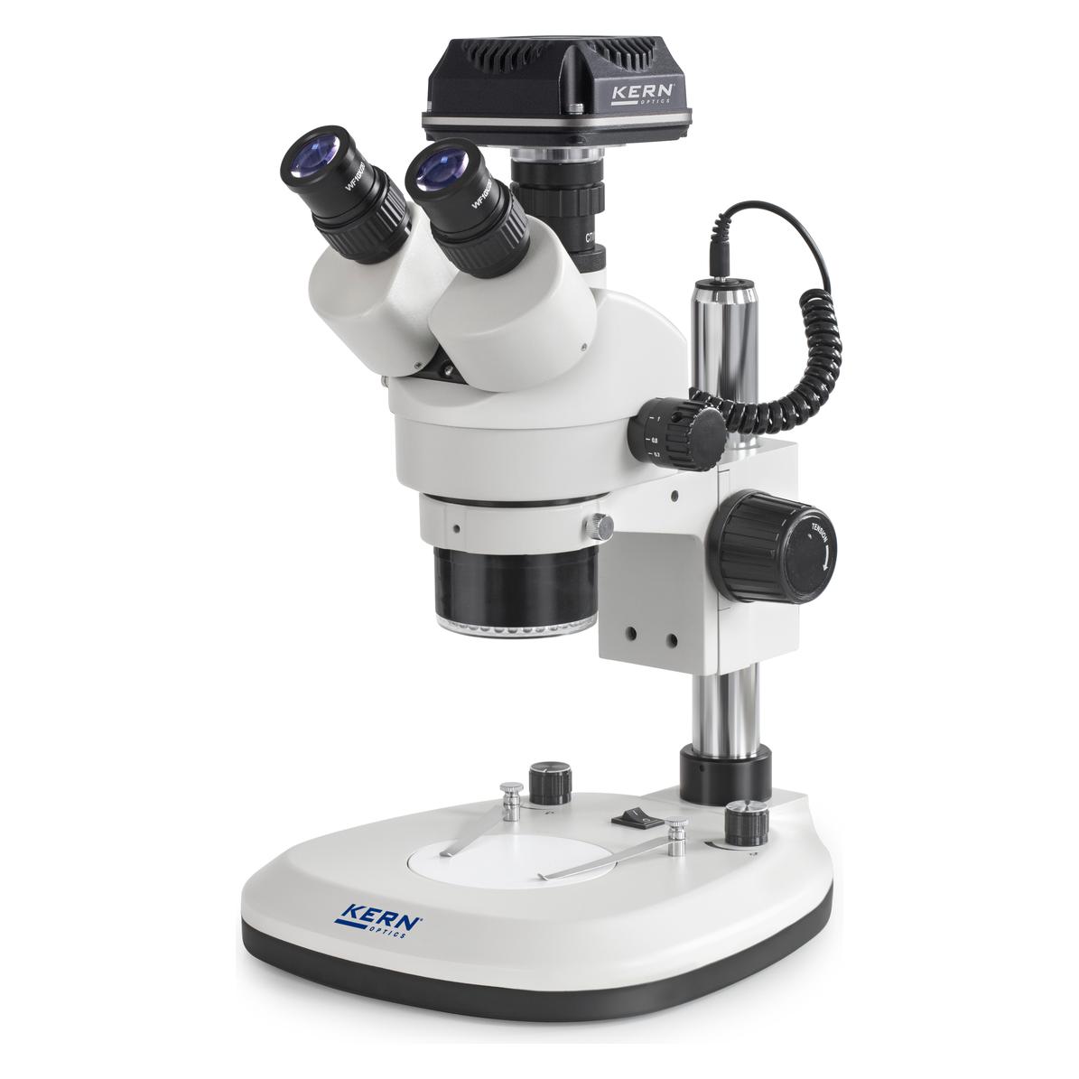 Kern OZL 466C825 Stereomikroskop Trinokular 45 x Auflicht, Durchlicht (OZL 466C825)