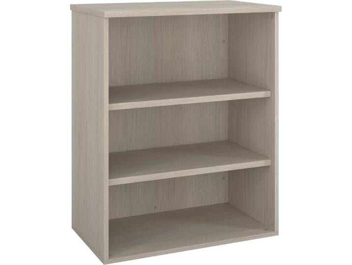 Bibliothèque basse ECLA H 100 x L 80 cm finition bois chêne gris - Bibliothèques - Bruneau