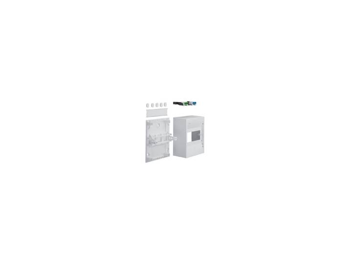 Hager Kleinverteilung Mini gamma AP 1-reihig 6 Module weiss Ip30