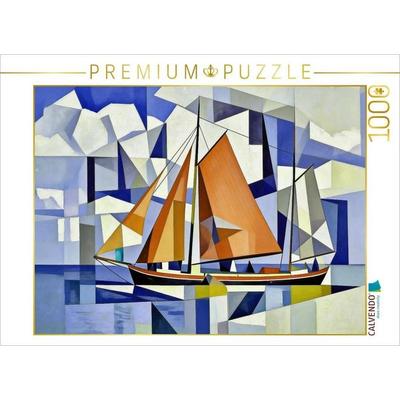 CALVENDO Puzzle Traditionssegler unter vollen Segeln | 1000 Teile Lege-Größe 64x48cm Foto-Puzzle für glückliche Stunden