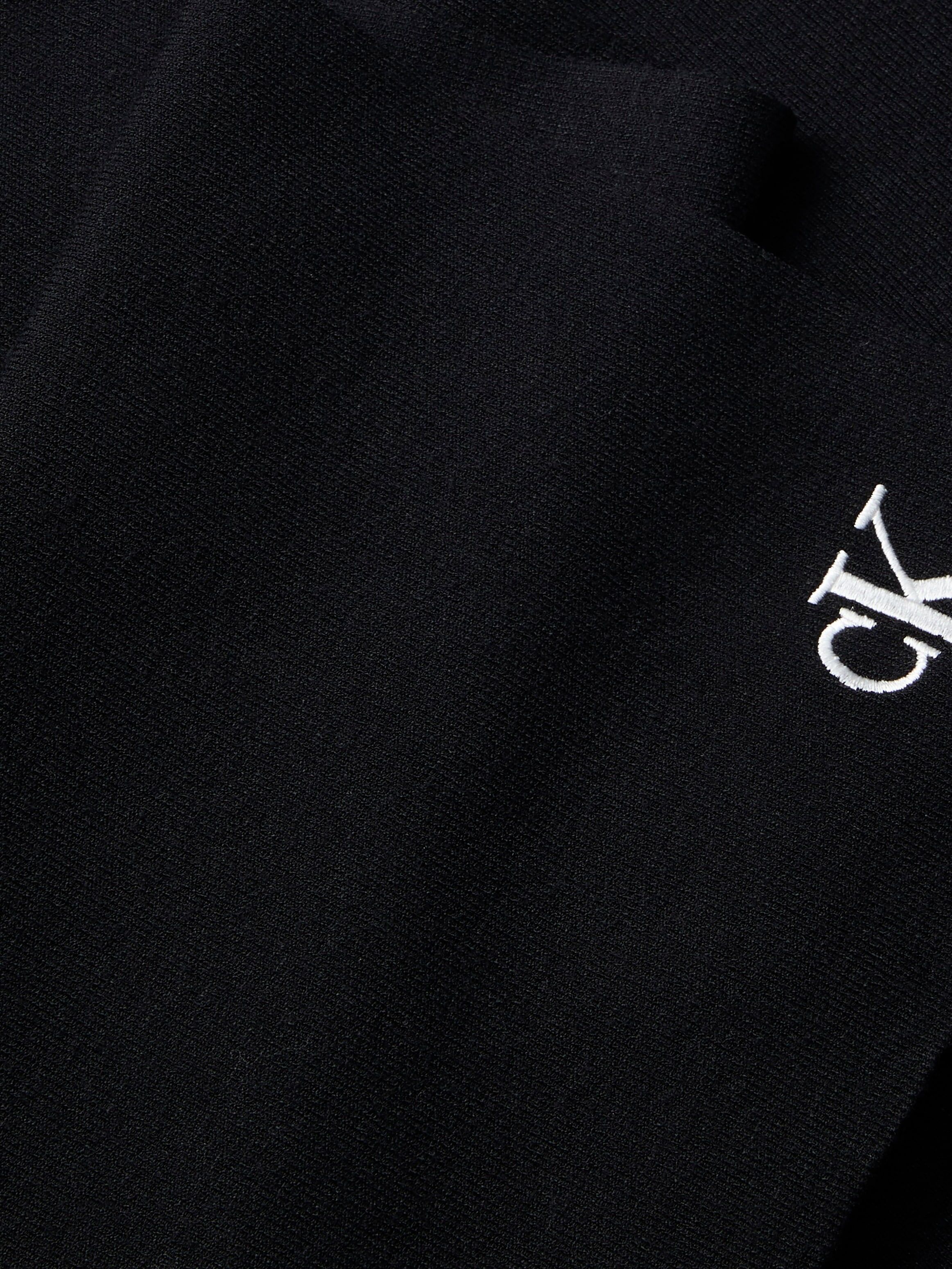 Modetuch CALVIN KLEIN JEANS "CK FINE RIB SCARF", Damen, schwarz, Web, Viskosemischung, unifarben, Modetücher Modetuch, mit klassischem unifarbenen Design schwarz Einheitsgröße