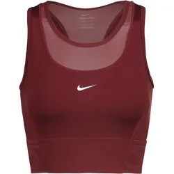 Nike Dri-Fit Croptop Damen | Gr. L | rot - rot