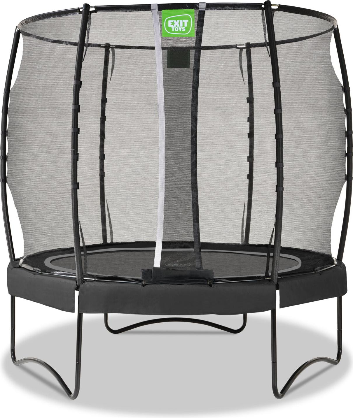 EXIT Allure Premium Trampolin ø253cm, auf Beinen, Rund, Schwarz