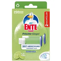 WC ENTE WC-Duftspüler »Frische-Siegel Fresh Lime« Nachfüller 2 Stück grün