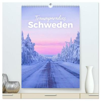 Traumparadies Schweden (hochwertiger Premium Wandkalender 2026 DIN A2 hoch), Kunstdruck in Hochglanz