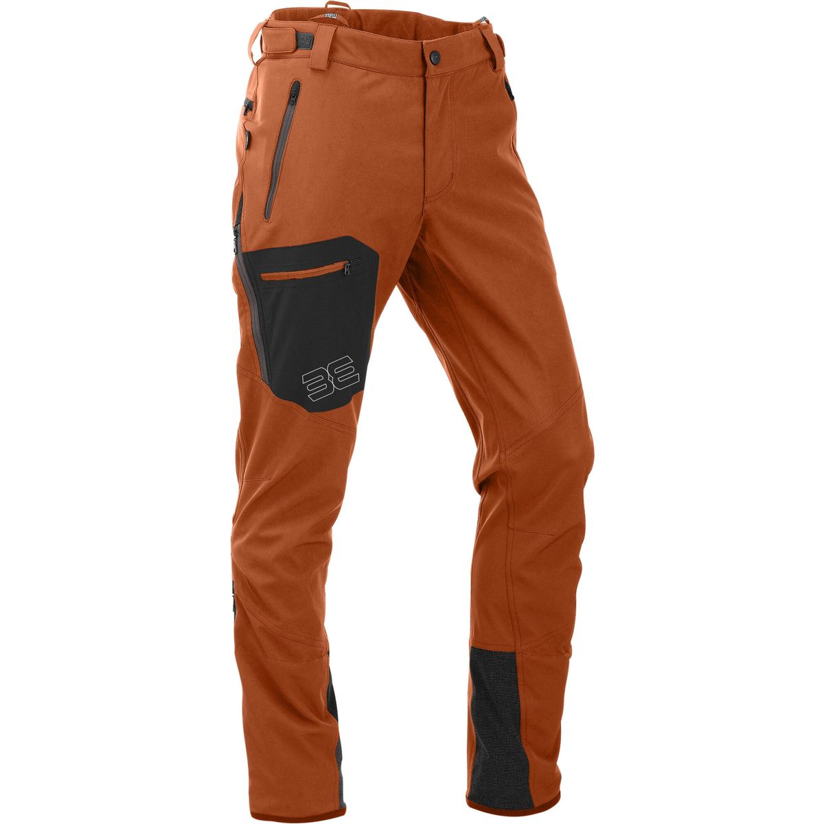 MAUL Sport Seilschaft XT 10.0 - Softshell Tourenhose m. Hosenträger orange (46) 50 4060200726-46-50
