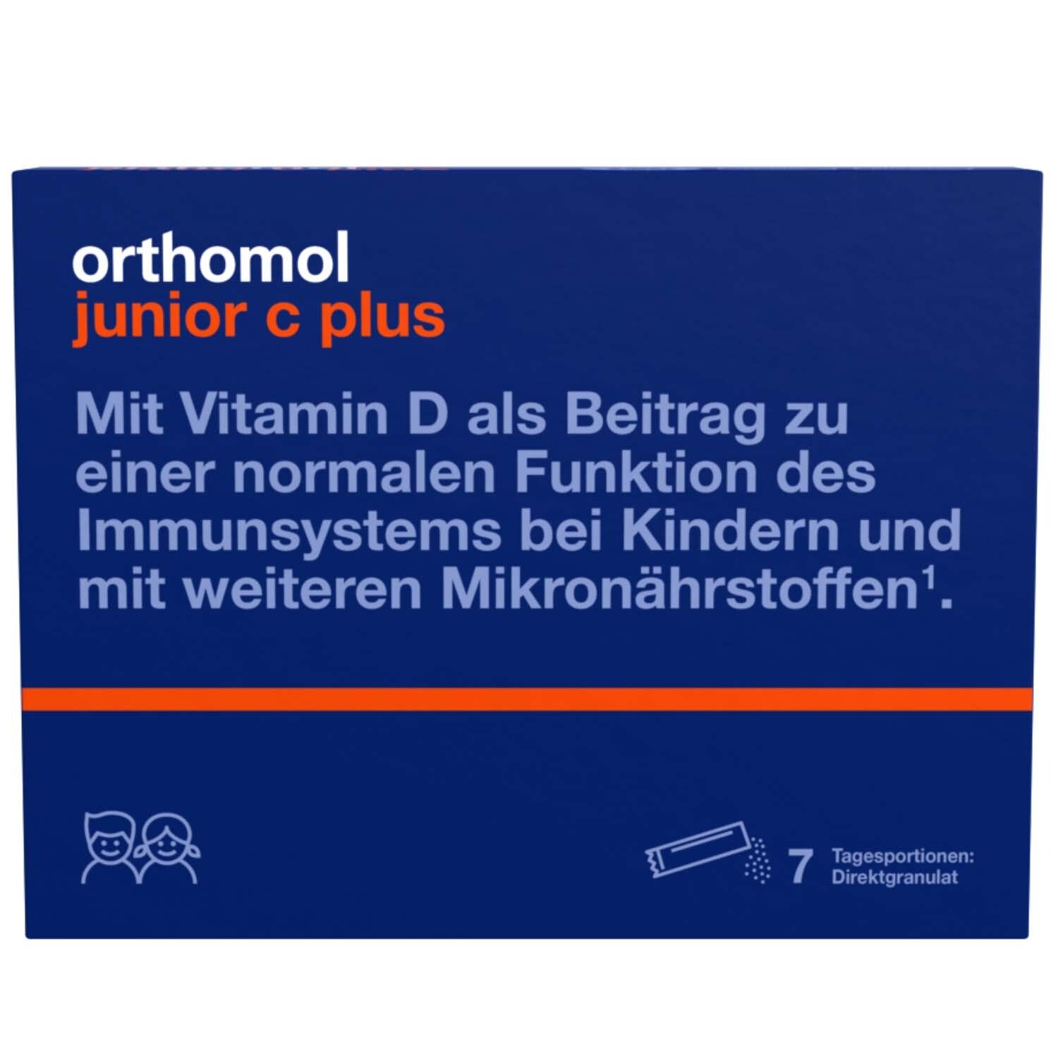 Orthomol Junior C plus Granulat 7 St