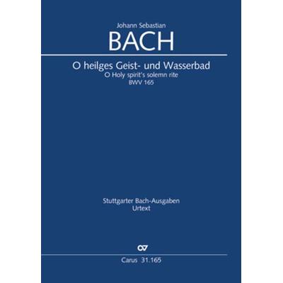 O heilges Geist- und Wasserbad (Klavierauszug) -