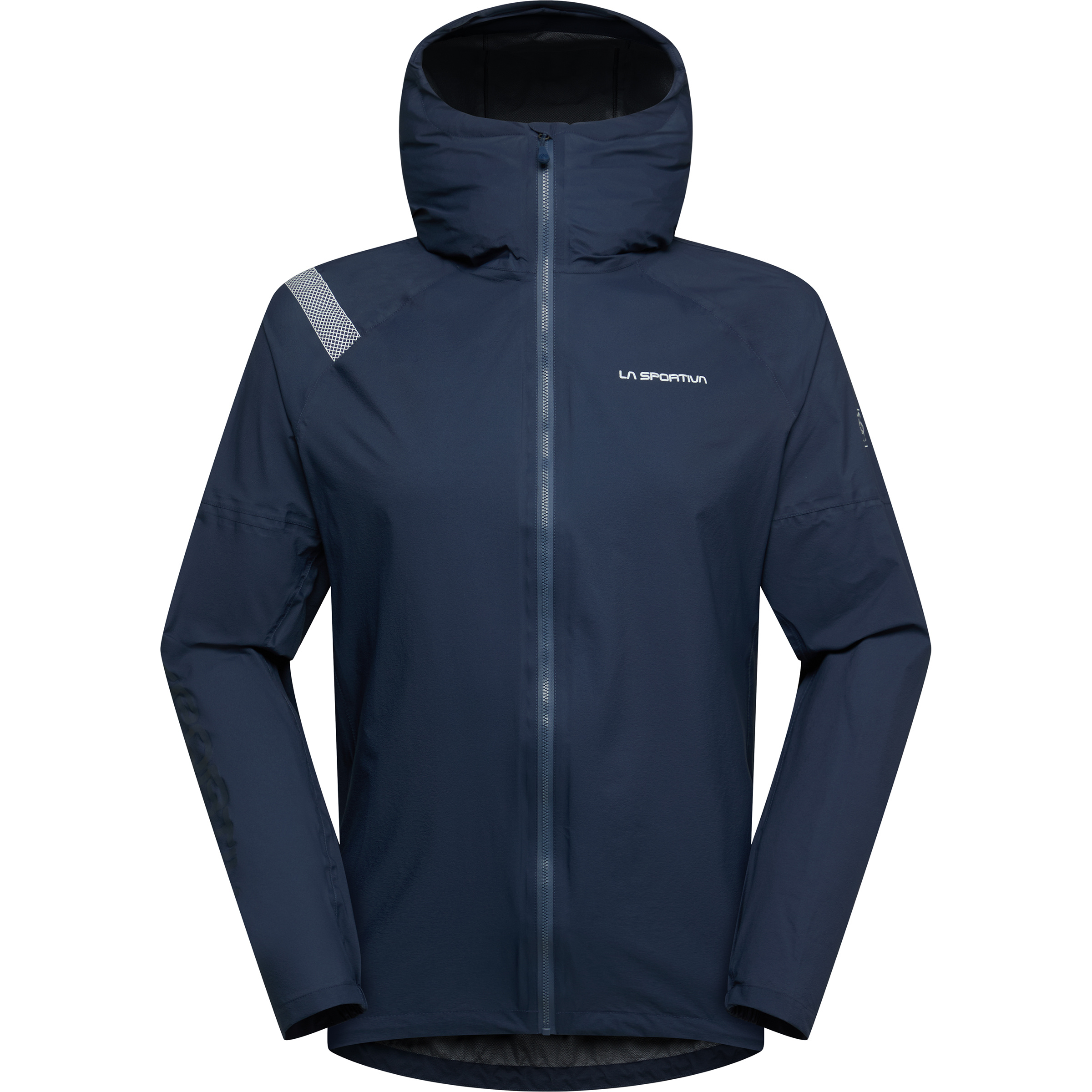 La Sportiva Pocketshell Herren Regenjacke blau Größe M Laufen | Trailrunning Winddicht Wasserabweisend