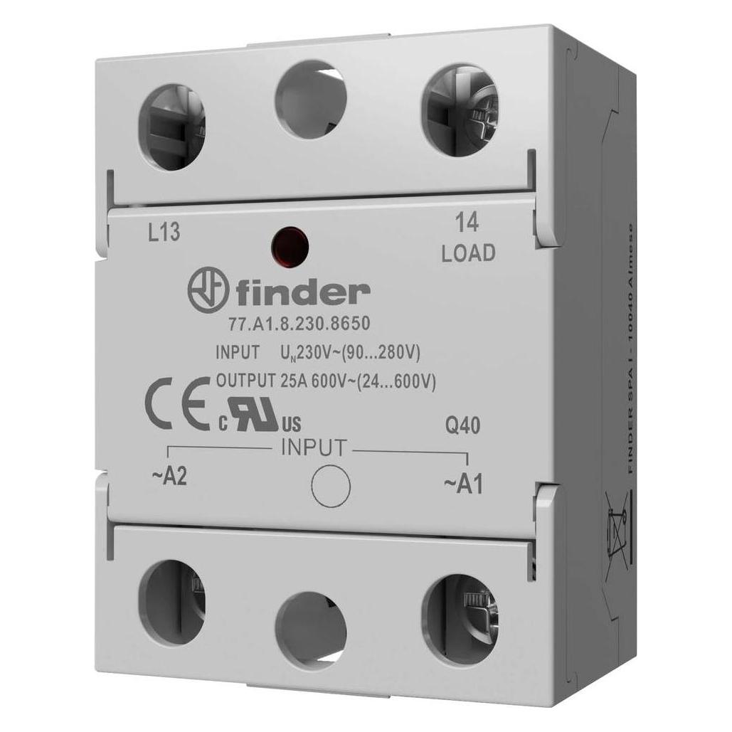 Finder Elektronisches Lastrelais, 40 A 77.B1.8.23.8650 (77B182308650)