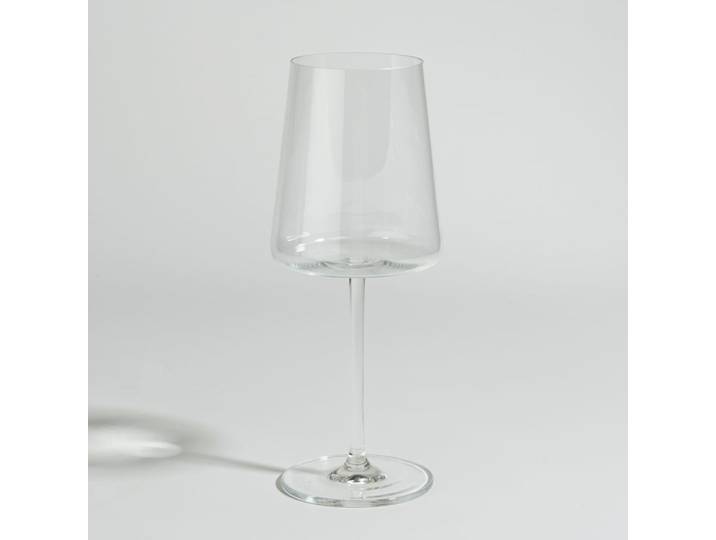 Stielglas aus Klarglas