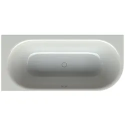 Bette BetteLux Oval Silhouette Badewanne 3426-002CERVS manhattan, 185x85x45cm