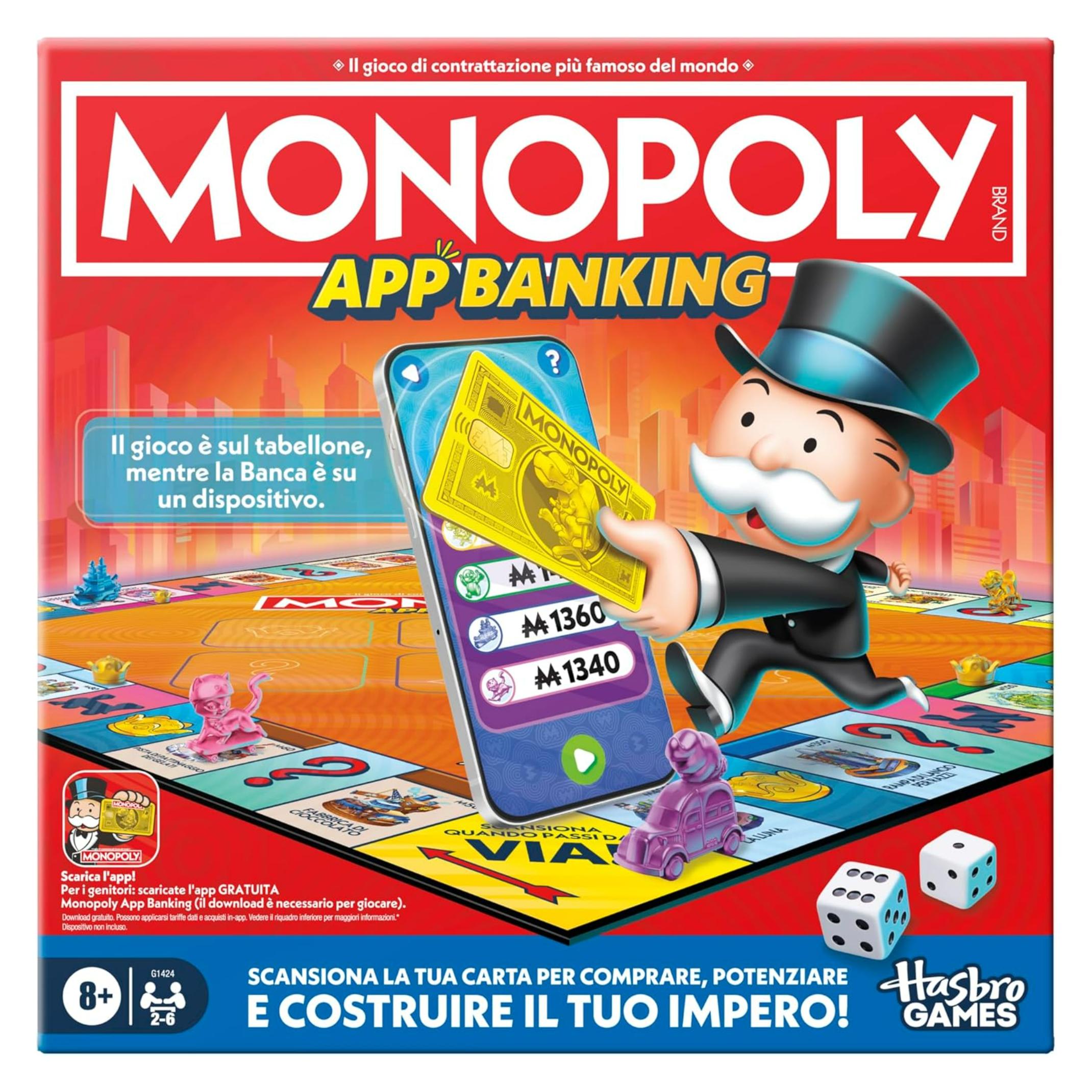 Monopoly IP Security Lock - Release date 15 March 2025 (Italienisch, 2 - 6 Spieler) (G1424103)