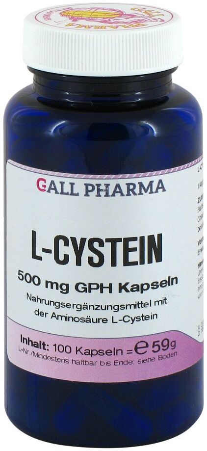 L-cystein 500 mg Kapseln 100stk