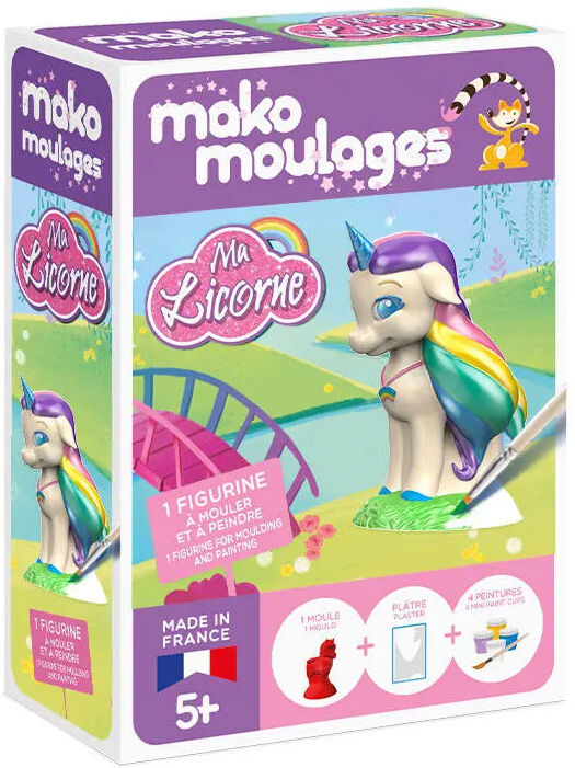 Ma licorne Arc-en-ciel - Mako Moulages