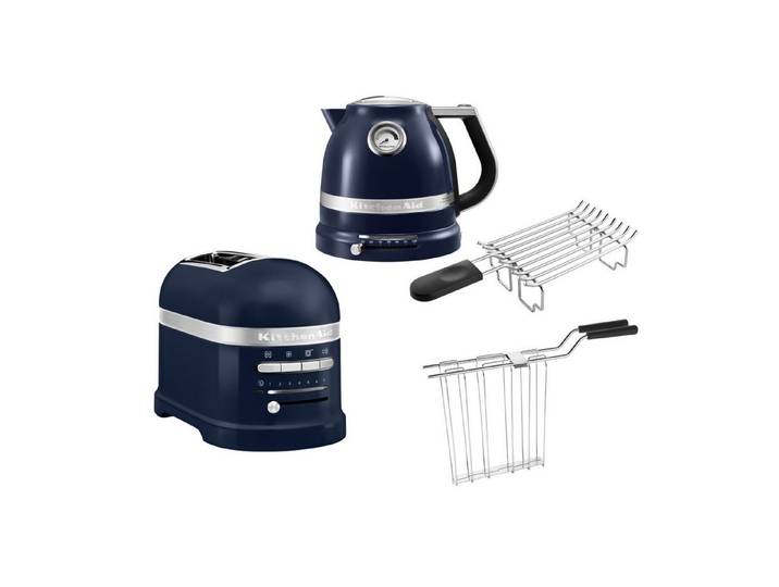 KitchenAid Toaster KitchenAid Artisan Wasserkocher, 2 Scheiben Toaster, Brötchenaufsatz