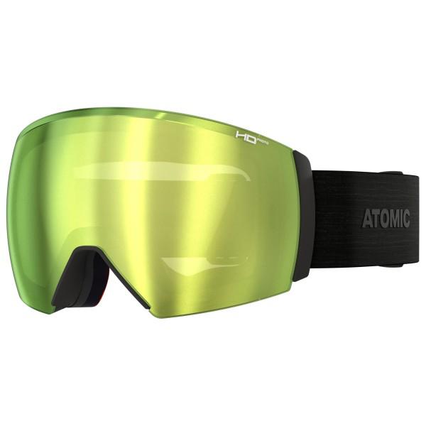 Atomic - Revent Q HD Photo Cat. 3-1 + Clear Lens - Skibrille Gr L grün