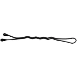 Eurostil Cabello Caja De Clips Doble Onda Negro Negro 24un
