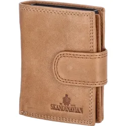 The Skandinavian Brand Kreditkarten Etui Leder - Cognac