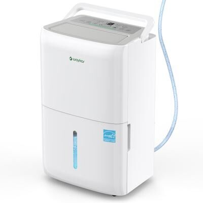 Waykar 150 Pint Dehumidifier with Pump for Home Basement, Up to 7,000 Sq. Ft