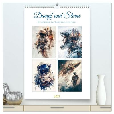 Dampf und Sterne (hochwertiger Premium Wandkalender 2027 DIN A2 hoch), Kunstdruck in Hochglanz