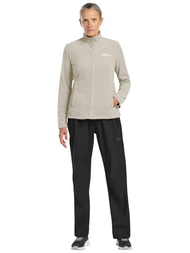 Jack Wolfskin Fleecejacke "Taunus" in Creme - XL