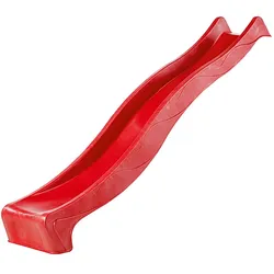 Karibu Wellenrutsche 3 m rot Spielrutsche Kinderrutsche Wasserrutsche