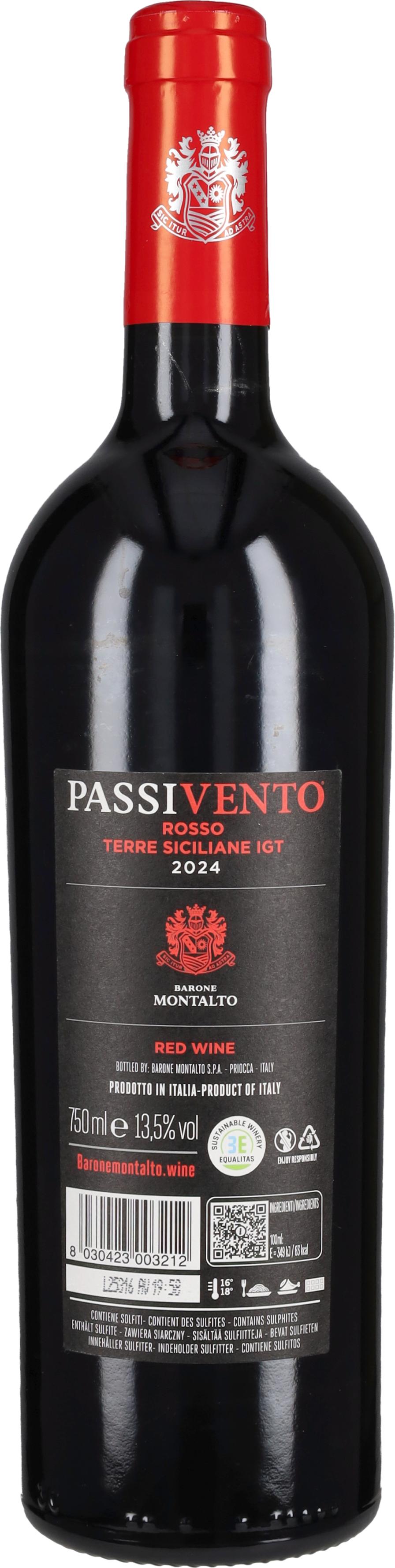 Rosso 'Passivento' Barone Montalto 2024