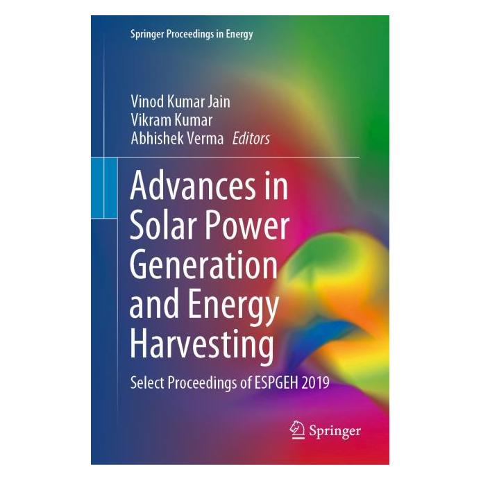 Springer Advances in Solar Power Generation and Energy Harvesting (Englisch, Hardcover, Abhishek Verma, Vikram Kumar, Vinod Kumar Jain) (71875364)