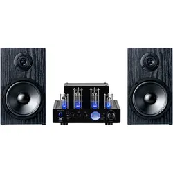 Bennett & Ross TA-70 Röhren-Design Stereoanlage Black