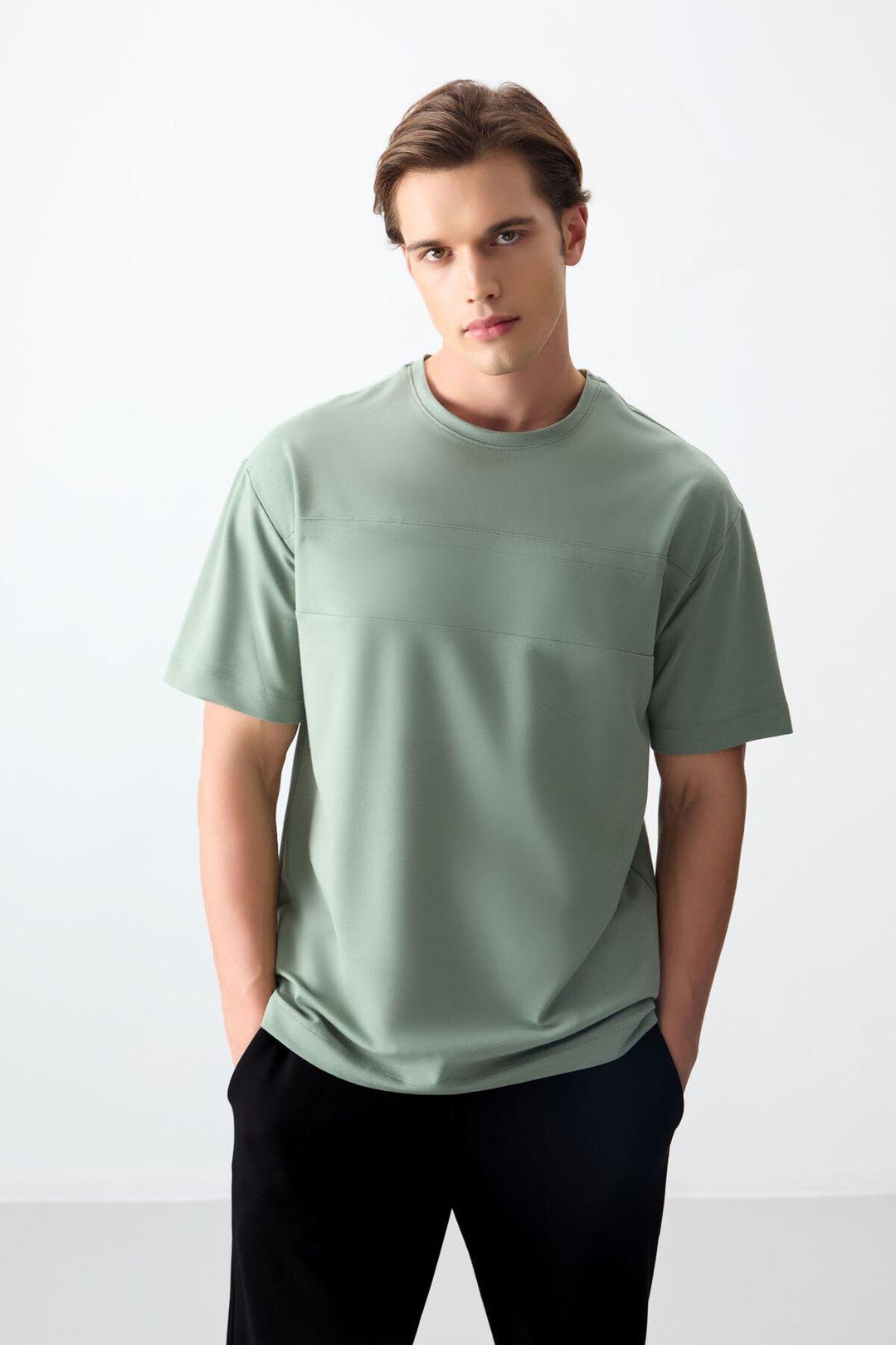 Oversized Col T-shirt