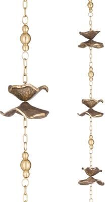 Regal Art and Gift Regal Art & Gift 100 Inch Rain Chain - Cast Flower