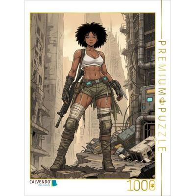 CALVENDO Puzzle Tiana und das Erwachen in den Ruinen | 1000 Teile Lege-Größe 64x48cm Foto-Puzzle für glückliche Stunden