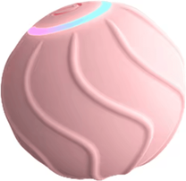 Inspire Curations TurboBounce Smart Interactive Rolling Ball Cat Toy jumping Ball Pink