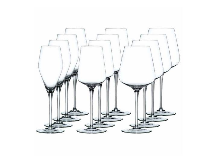 Nachtmann Gläser-Set ViNova Wein- und Champagnergläser 12-tlg., 12-tlg., Glas