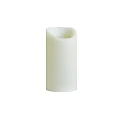 LED Kerze   ¦ creme ¦ Wachs,Plastik ¦ Maße (cm): H: 25  Ø: 12.5