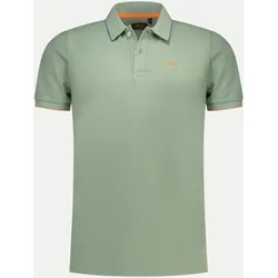 Poloshirt mit Logo Grün L