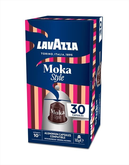 LAVAZZA Capsule A Modo Mio 30 Pz Ncc Moka Style-rosa E Blu