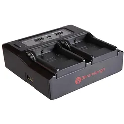 Berenstargh Dual LCD USB Ladegerät f. BENQ Casio NP-40 DC P500 E520 E520+ E610 Casio NP-40 Casio (Ladegerät ohne Akku), Akku Ladegerät