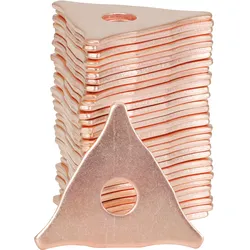KS TOOLS Dreispitz-Lochscheiben verkupfert - 500.8596