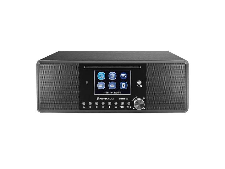 Albrecht DR 895 Hybride radio Zwart