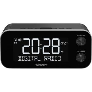 Albrecht Radiowecker DR 455, DAB+/UKW, zwei Weckzeiten, ASA