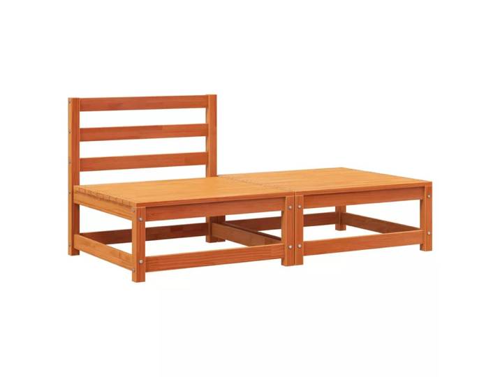 VidaXL - Gartensofa, One Size, Braun