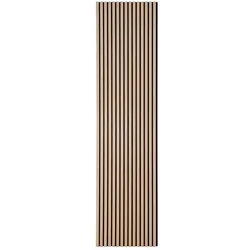 2er-Set Akustikpaneel Akustik Holz Braun Eiche
