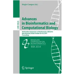 Advances in Bioinformatics and Computational Biology, Fachbücher von Sérgio Campos