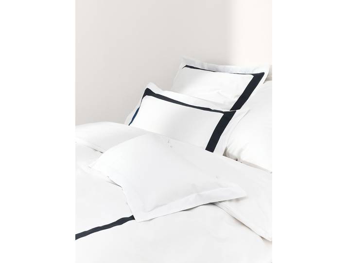 Housse de couette en satin de coton égyptien Mako Rochelle