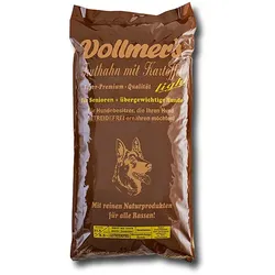 Vollmers Truthahn mit Kartoffel light | 15kg Diätfutter für Hunde
