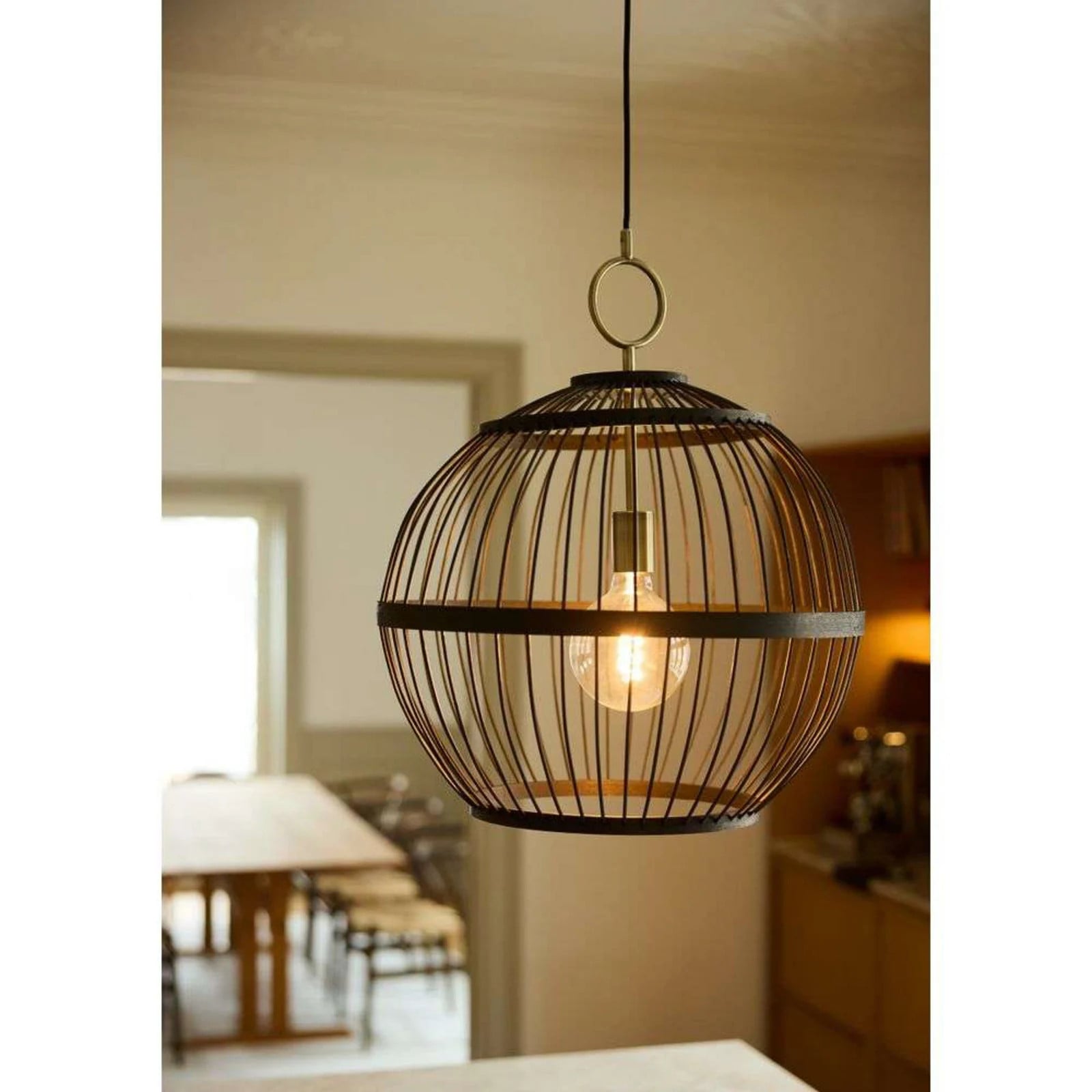 Halo Design Stockholm Nordic hanglamp, zwart, Ø 40 cm